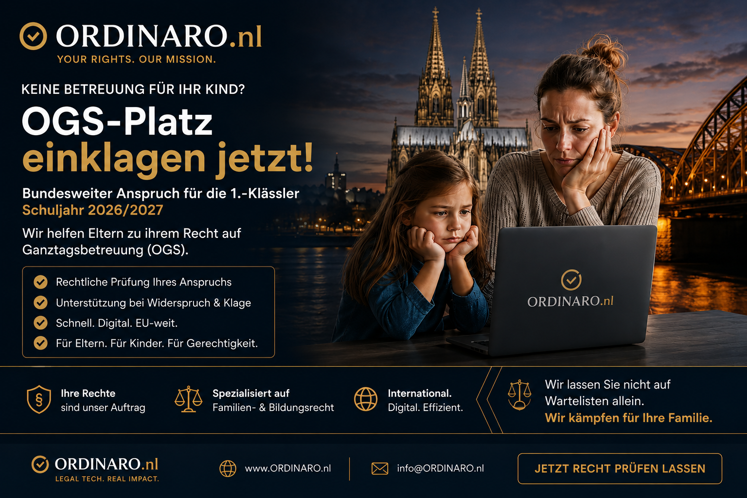 OGS Platz einklagen Betreuung Rechtsanspruch
